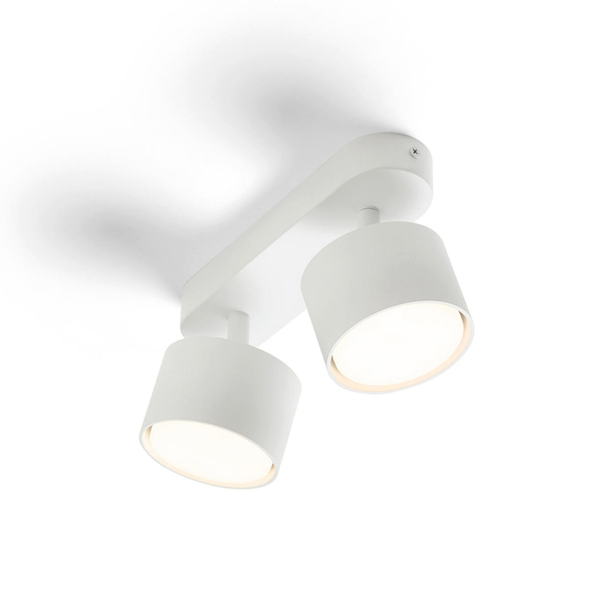 DECKENLEUCHTE PIXEL II Weiß 14 W - Weiß, Metall (21.8/84/12cm) - Rendl