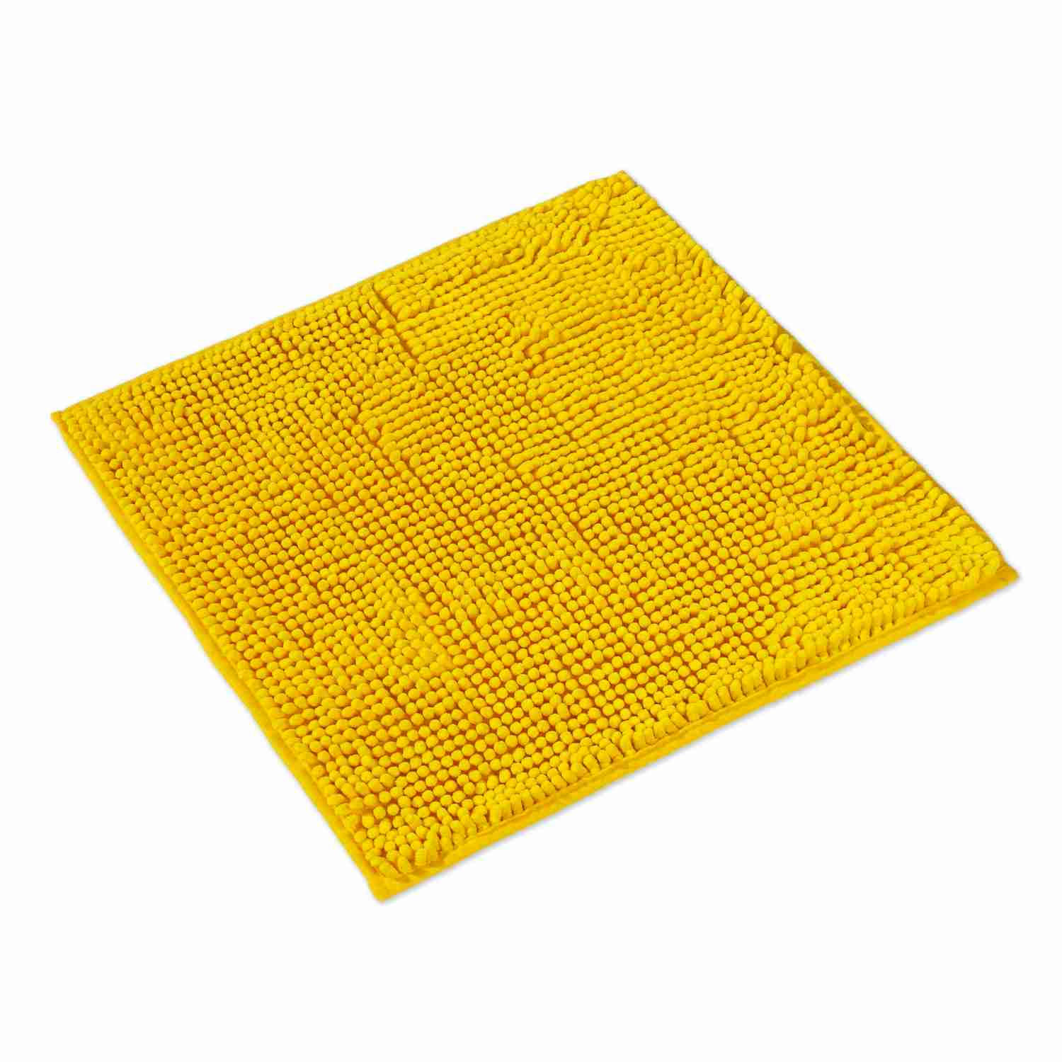 BADEMATTE PARIS - Gelb, Textil (45/45cm) - WohnDirect