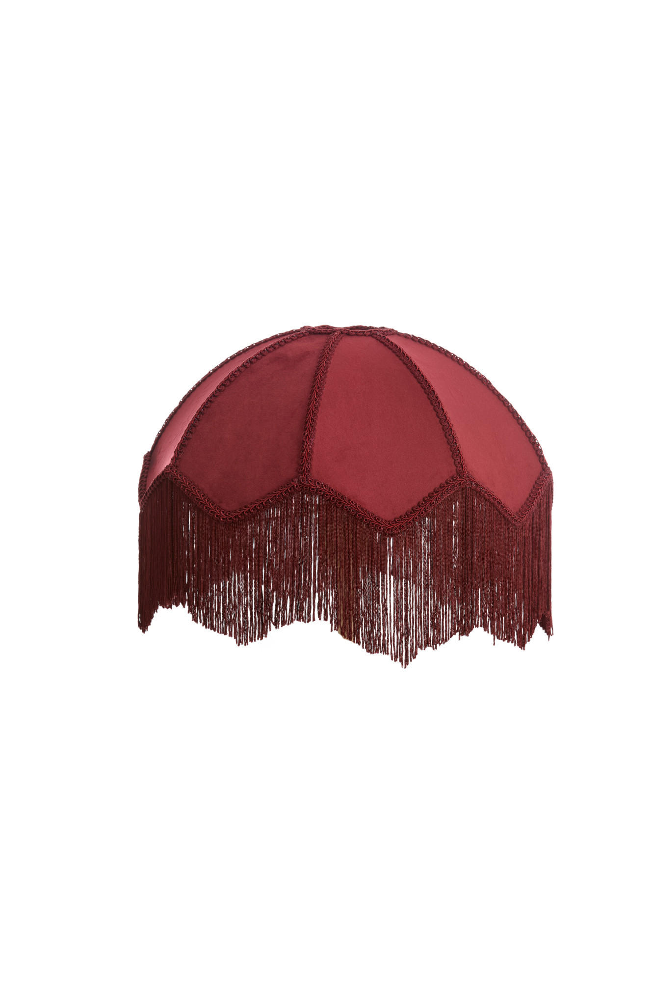 Light & Living Lampenschirm Rot 35x26x35 cm