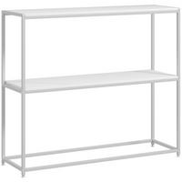 KONSOLENTISCH Weiß Spanplatte 1 Stück - Weiß, Kunststoff (100/30/87cm) - GiPP