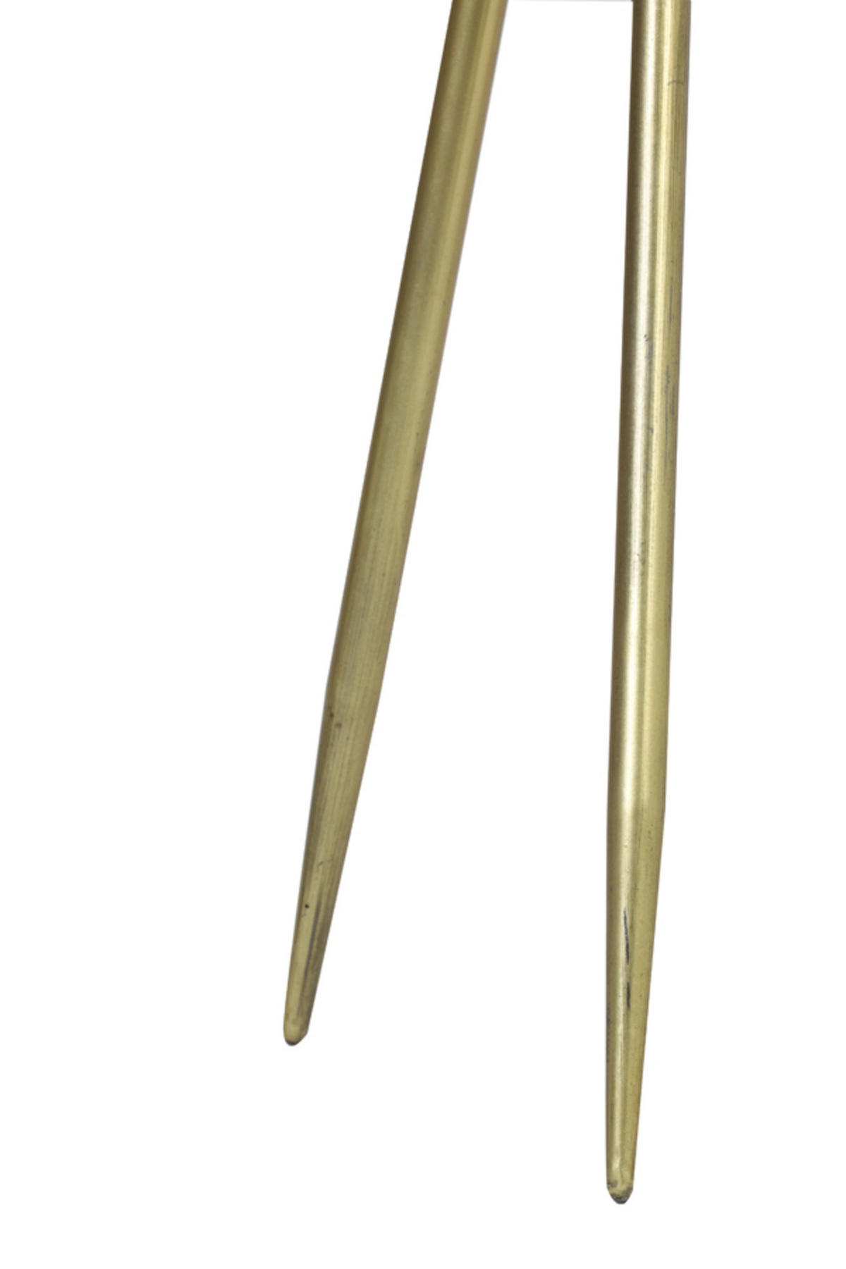 SÄULE Envira Gold Ø30/80,5 cm - Goldfarben, Metall (30/30/80.5cm) - Light & Living