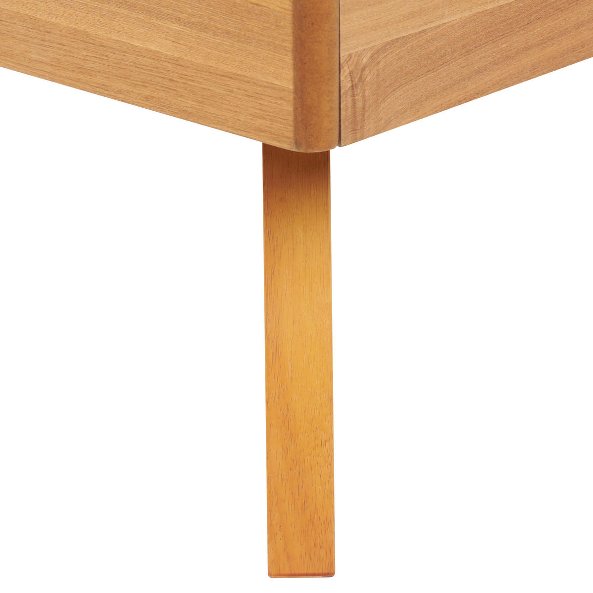 BETT mit Lattenrost 160/200 cm Hellbraun Poissy - Hellbraun/Beige, Holzwerkstoff (160/200cm) - Beliani