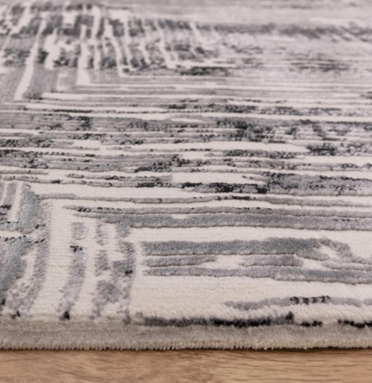 TEPPICH modern Wohn-/Schlafzimmer ZUKA SKETCH Grau 120 x 170 cm - Grau, Textil (120/170cm) - Novatrend