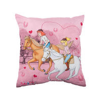 KINDERKISSEN Bibi & Tina Pferde Pink 40 x 40 cm - Pink, Textil (40/40cm) - United Labels
