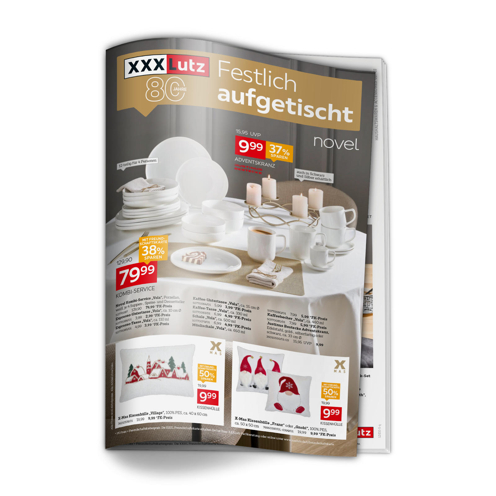 Festlich aufgetischt