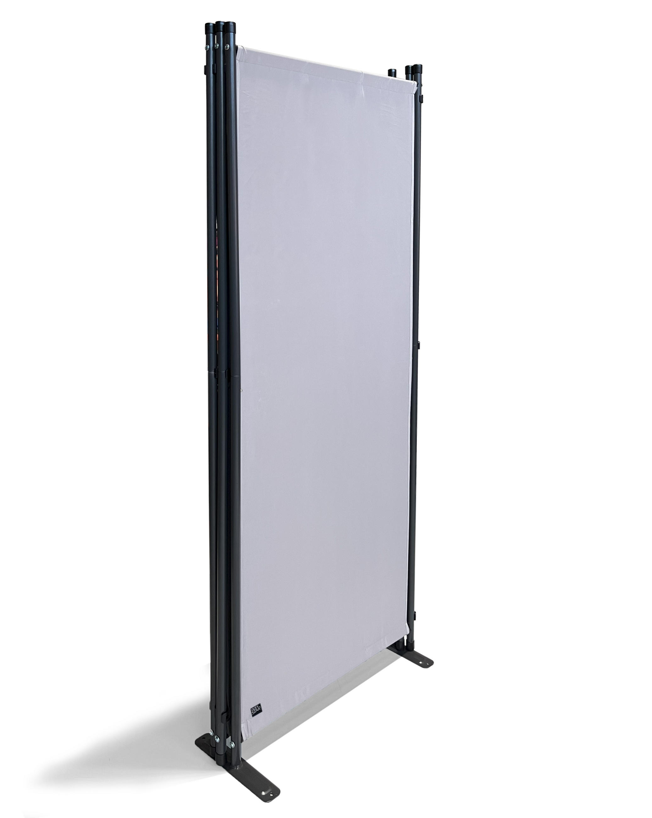 PARAVENT 3-tlg. 170x165 cm Weiß - Weiß, Metall (170/165cm) - QUICK STAR