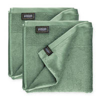 HANDTUCH AUS 100 % BAUMWOLLE SENSE 2ER SET - Grün, Textil (50/100cm) - Schöner Wohnen