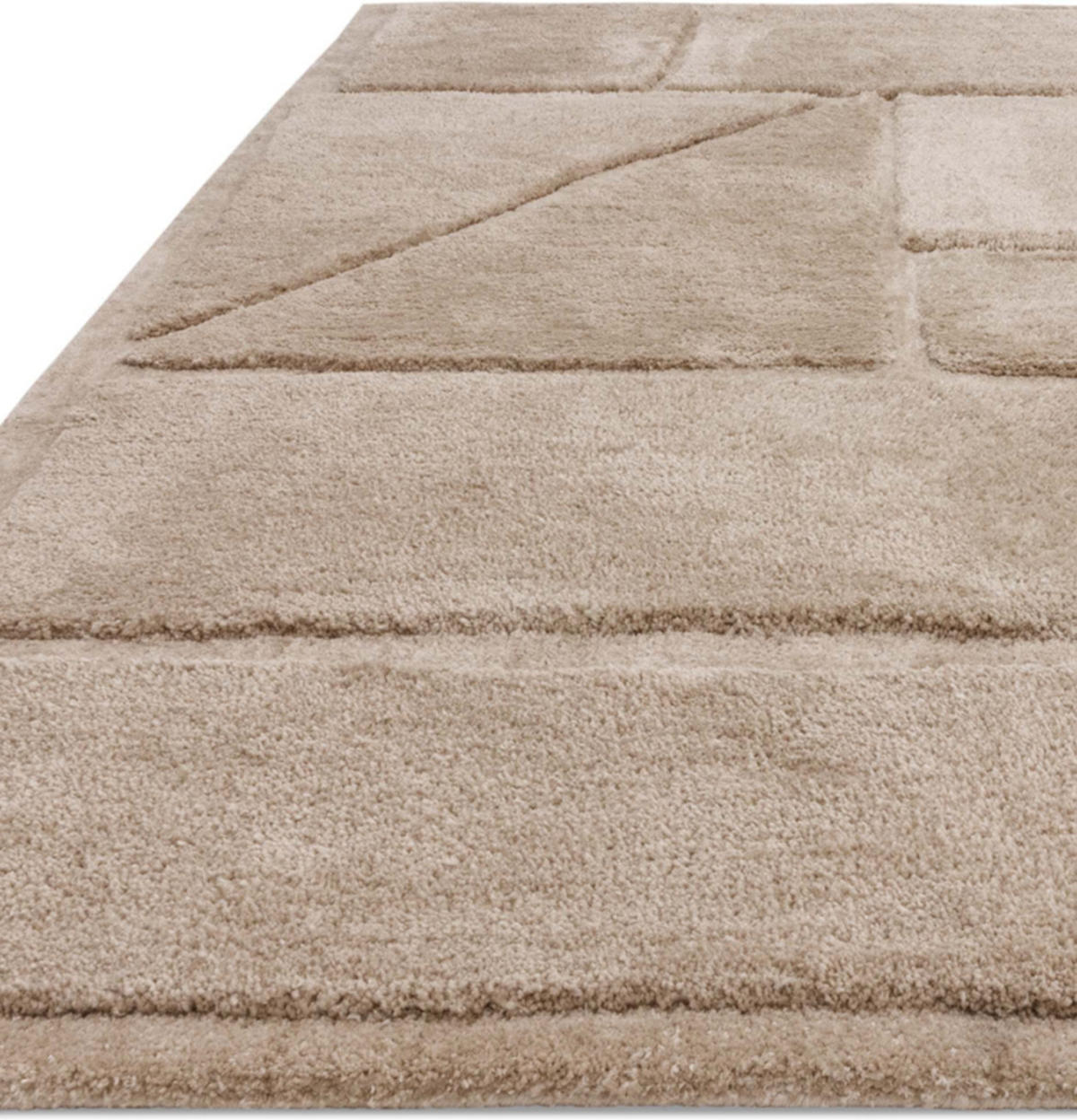 TEPPICH modern Wohn-/Schlafzimmer AMBIT Braun 160 x 230 cm - Braun, Textil (160/230cm) - Novatrend