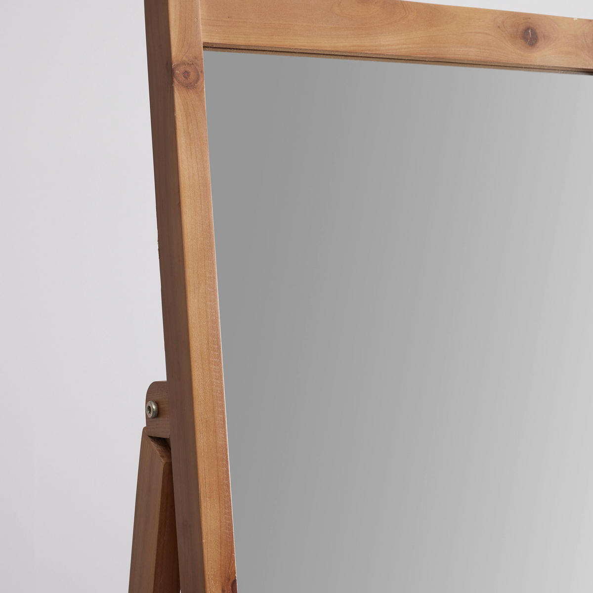 SPIEGEL Milias Natur ca. 46 /173 / 55 cm - Naturfarben, Holz (46/173/55cm)