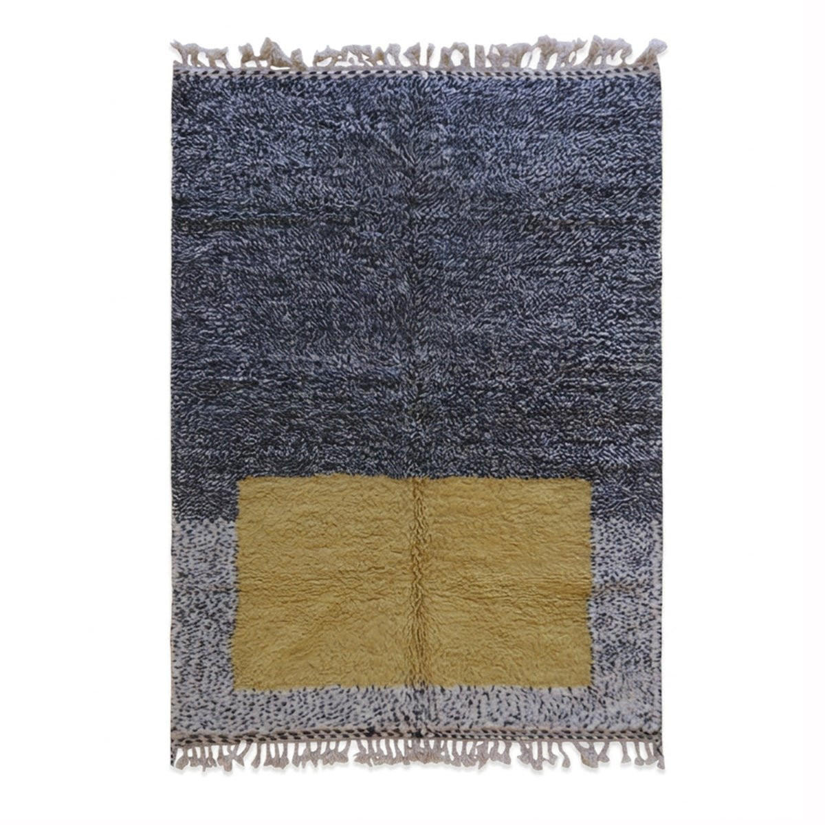 BERBERTEPPICH aus reiner Wolle 209x 300 cm - Grau, Naturmaterialien (209/300cm) - AFK Living