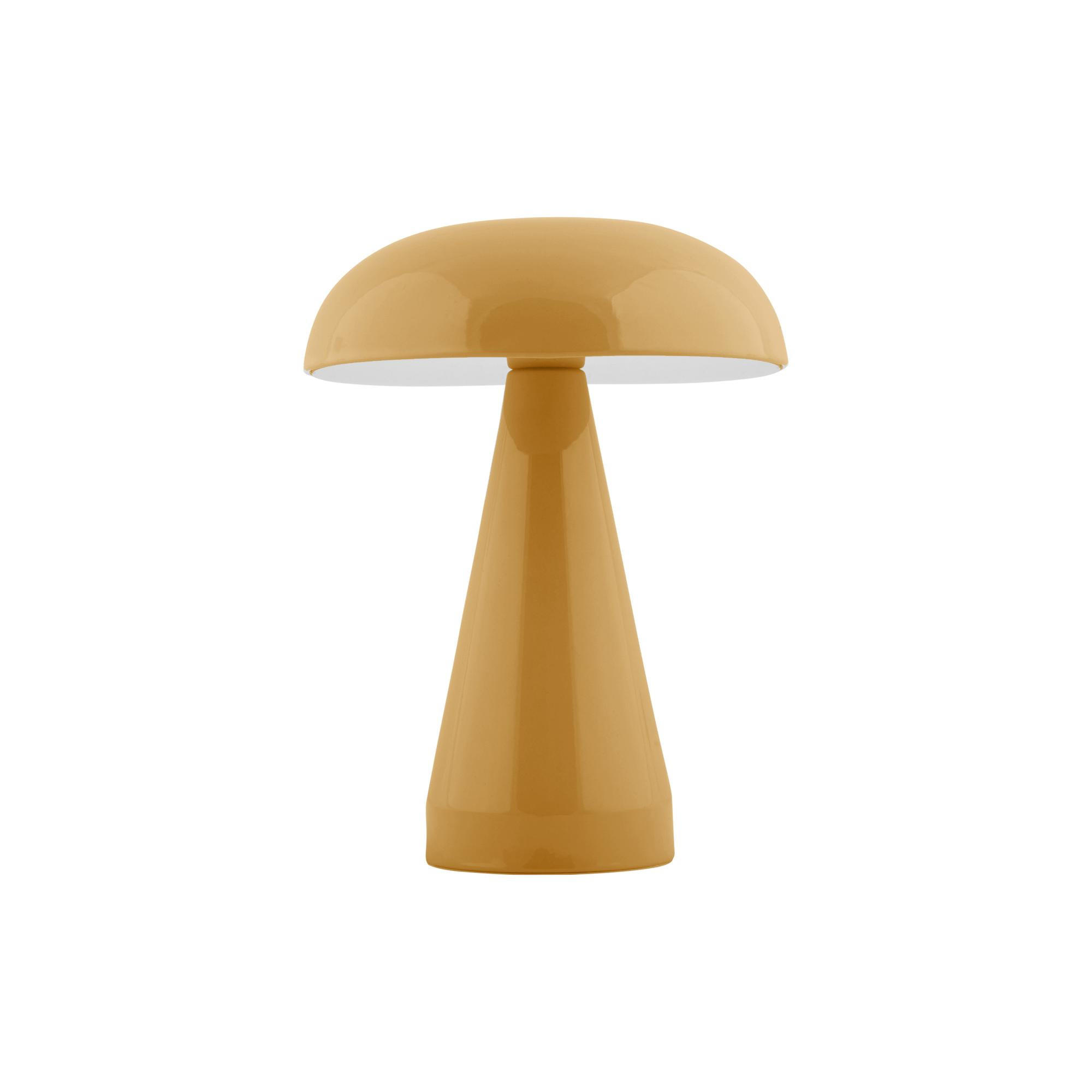 TISCHLAMPE Rachel LED Gelb 15.5/15.5/20.5 cm - Gelb, Metall (15.5/15.5/20.5cm) - Leitmotiv