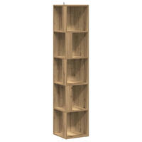 ECKREGAL Artisan-Eiche 33/33/165 Cm Holzwerkstoff - Braun, Holzwerkstoff (33/165/33cm) - vidaXL