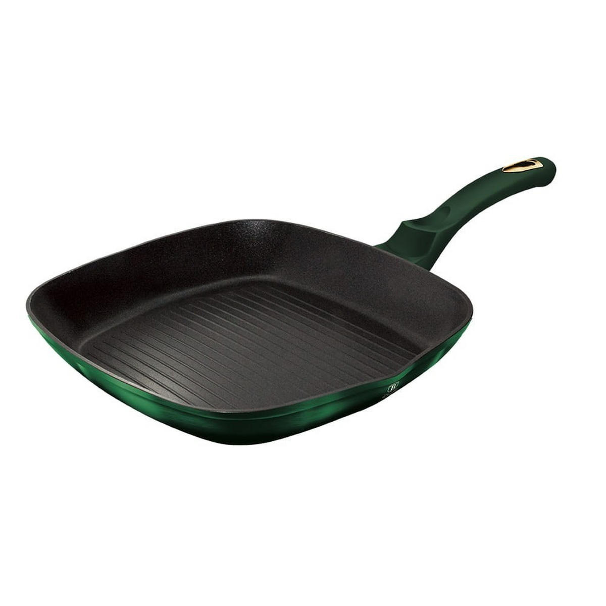 PFANNENSET Grün 50/30/20 cm BH6167 - Grün, Metall - Berlinger Haus