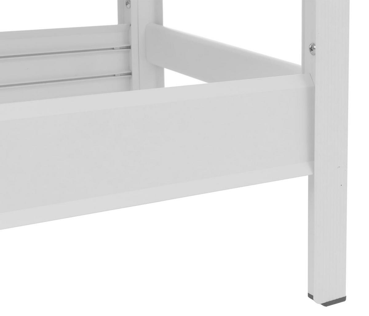 HOCHBEET Weiß - Weiß, Metall (120/82/30cm) - MCW