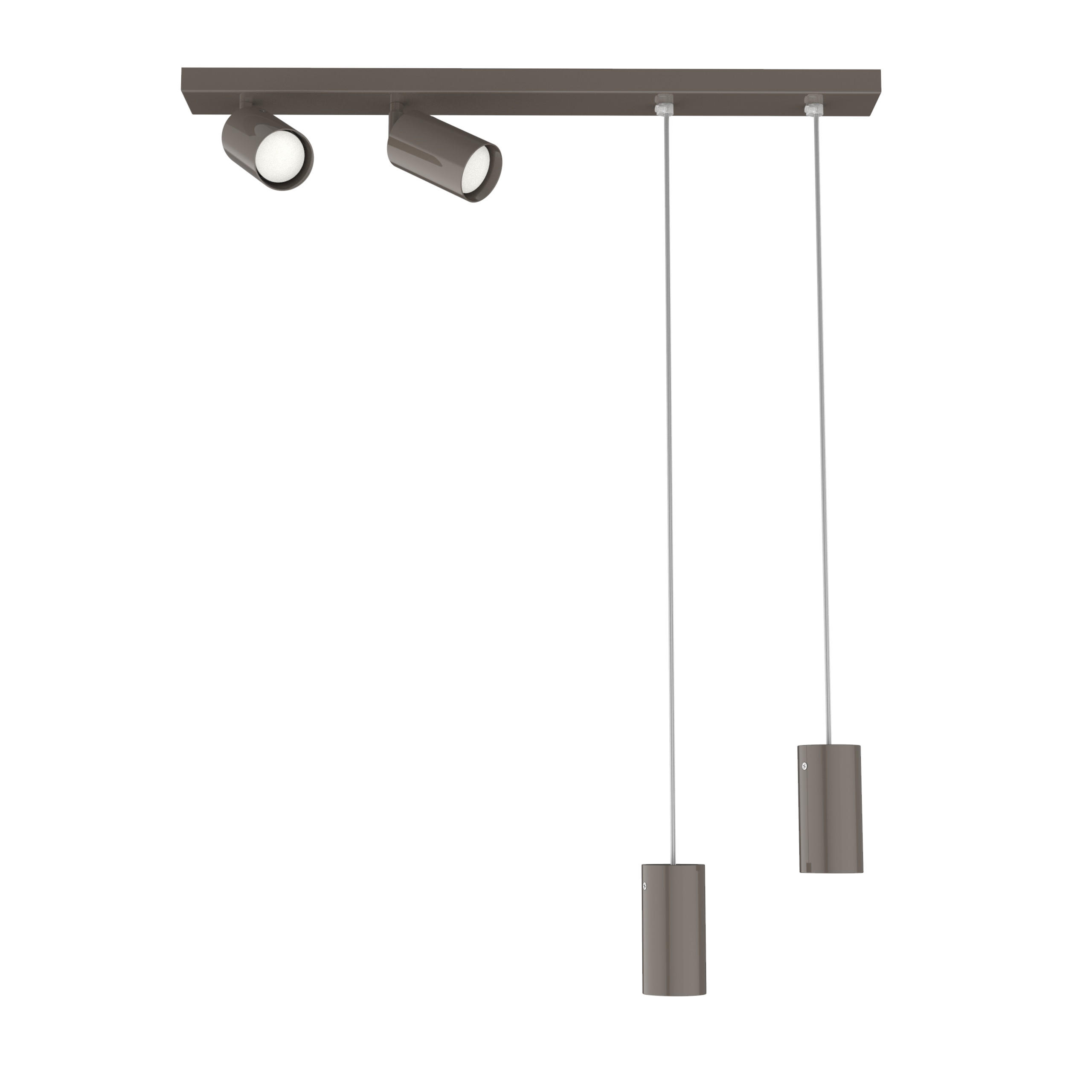 Lumicom Strahler Graubraun 70x120x6 cm