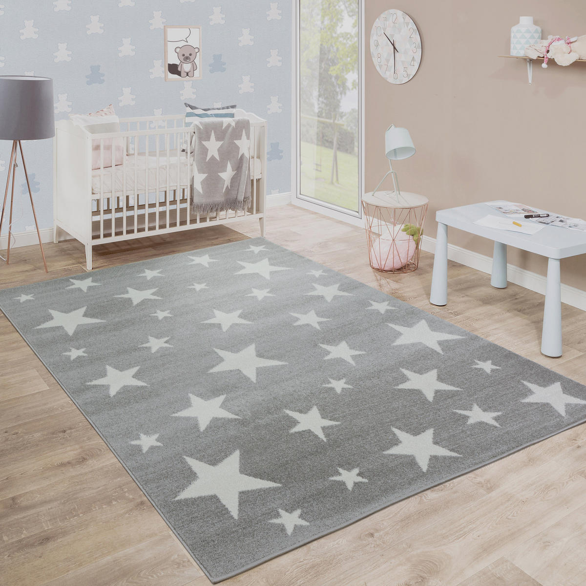 KINDERTEPPICH 140/200 cm Capri 315 - Taupe, Textil (140/200cm) - Paco Home