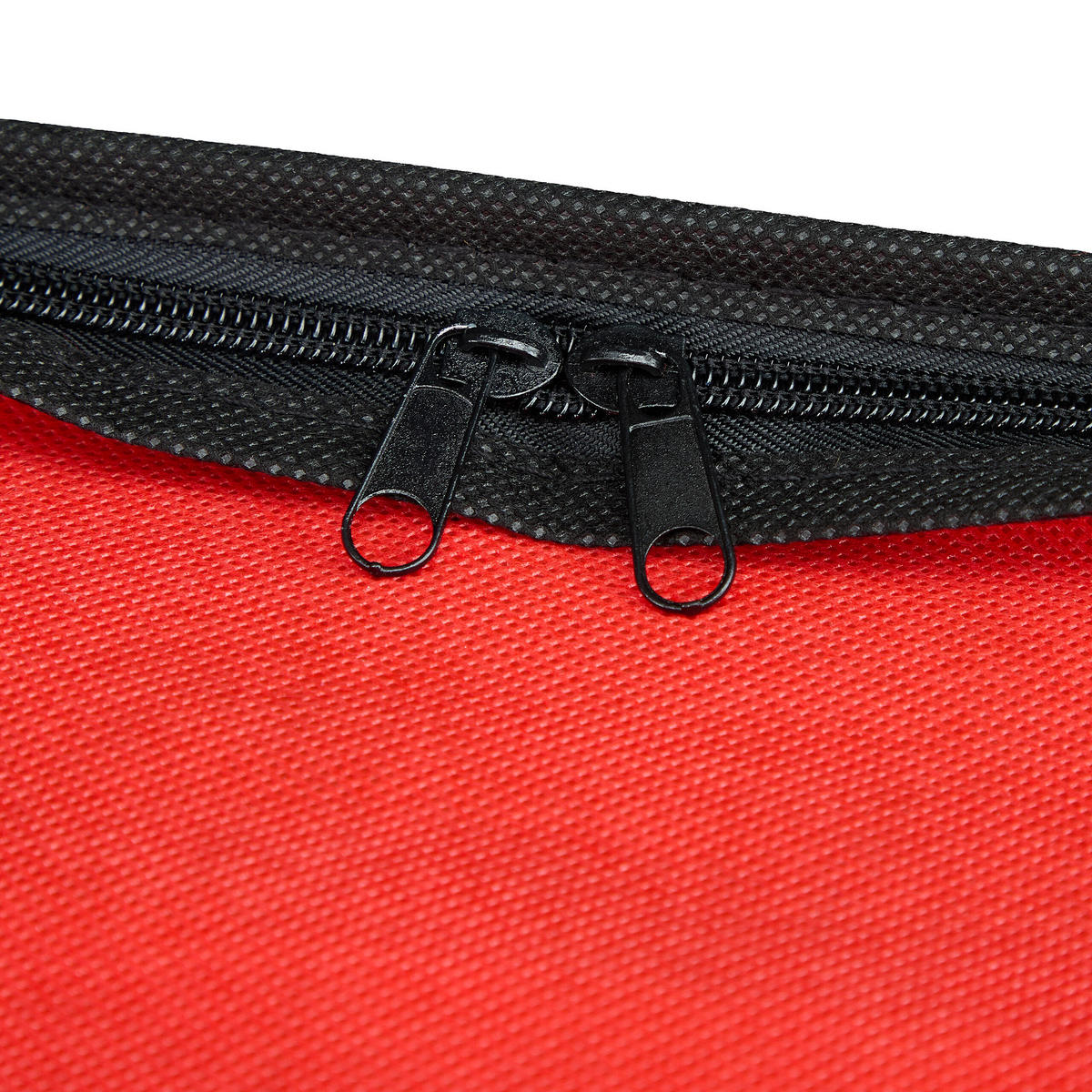 WEIHNACHTSKUGEL-AUFBEWAHRUNGSBOX - Rot, Wellpappe/Textil (62/30.5/30.5cm) - Relaxdays