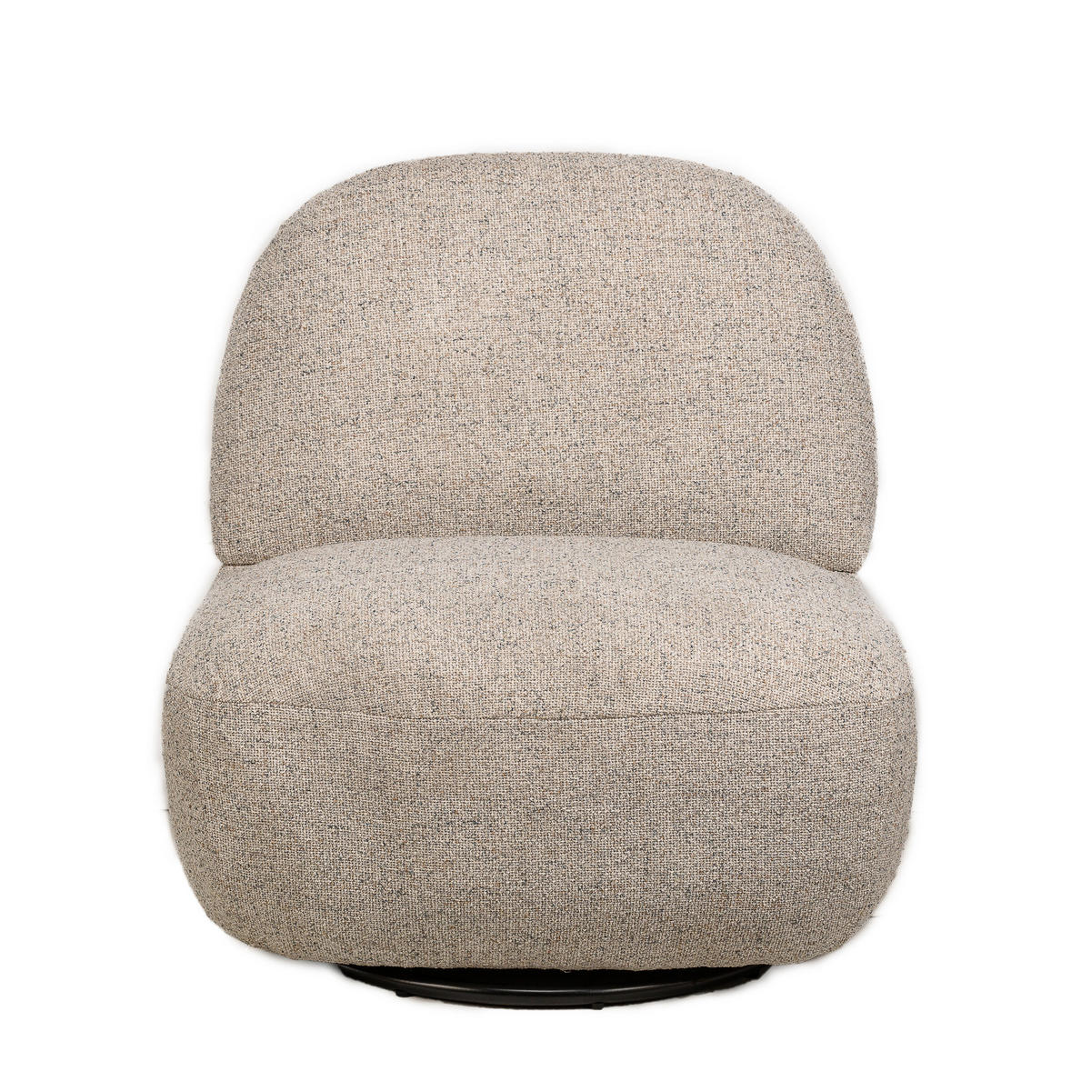 SESSEL Samt Beige - Beige, Textil (71/75/68cm) - Nordlys