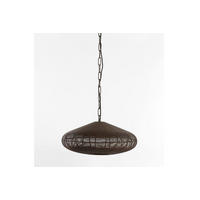 HÄNGELEUCHTE BAHOTO Ø51x20 cm, Braun, Metall - Braun, Metall (51/51/20cm) - Light & Living