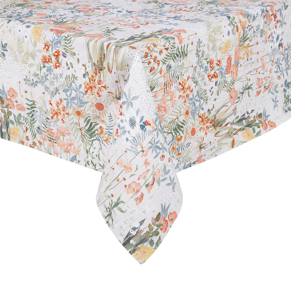 TISCHDECKE Montecito - Multicolor, Textil (160/300cm) - BUTLERS