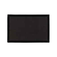 FUSSMATTE Sana Schwarz 40x60 cm - Schwarz, Textil (40/60cm) - benuta Nest