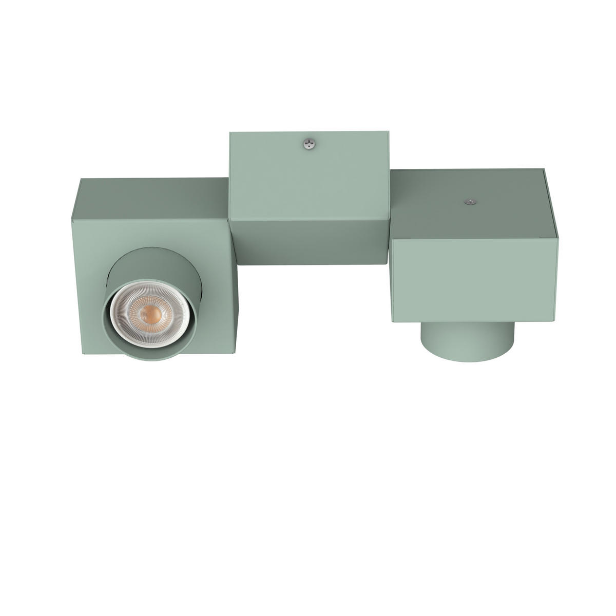 DECKENLEUCHTE - Grün, Metall (20/30/10cm) - Lumicom