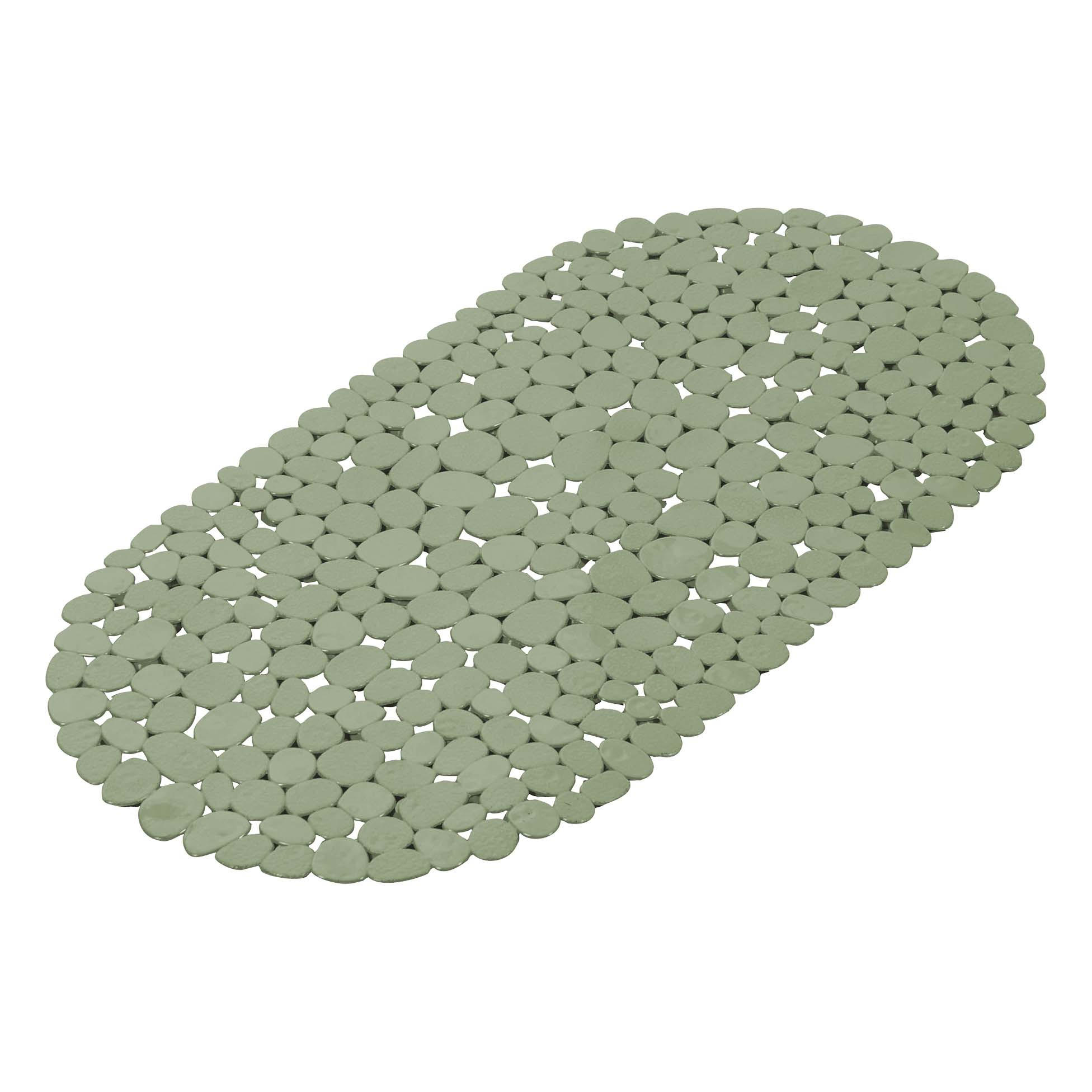 BADEMATTE Vitamine 36/69 cm - Grün, Kunststoff (36/69cm) - Douceur d´intérieur