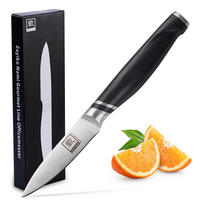 OFFICEMESSER 8,5 cm - Schwarz, Metall (20cm) - Zayiko