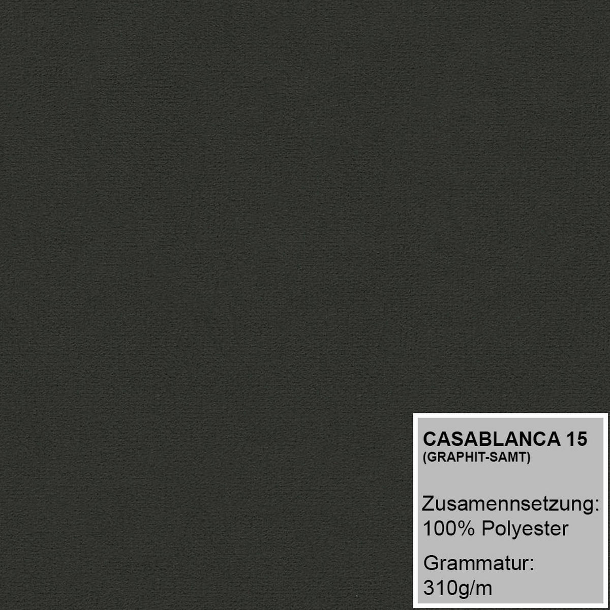 BOXSPRINGBETT REF 200 x 200 cm mit Bettkasten – Eleganz und Komfort vereint. Farbe : Dunkelgrau - Dunkelgrau, Textil (200/200cm) - A&J MöbelLand