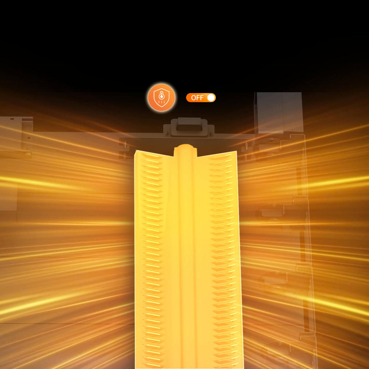 HEIZKÖRPER Anthrazit 54,4/50/6 cm - Anthrazit, Metall (54/50/6cm) - EMKE