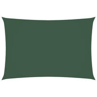 SONNENSEGEL Oxford-Gewebe Rechteckig 3x5 m Dunkelgrün - Grün, Textil (500/300cm) - furnicato
