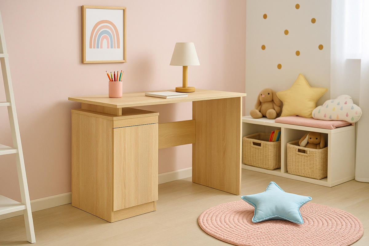 SCHREIBTISCH Sonoma Eiche 120/73/59 - Sonoma Eiche, Holzwerkstoff (59/120/73cm) - RAUMHIRSCH FURNITURE