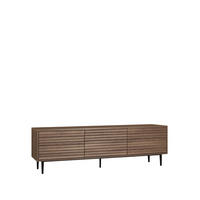 TV-ELEMENT Evoke Walnuss 160 cm x 52 cm - Walnussfarben, Holzwerkstoff (160/52/40cm) - Klast Home