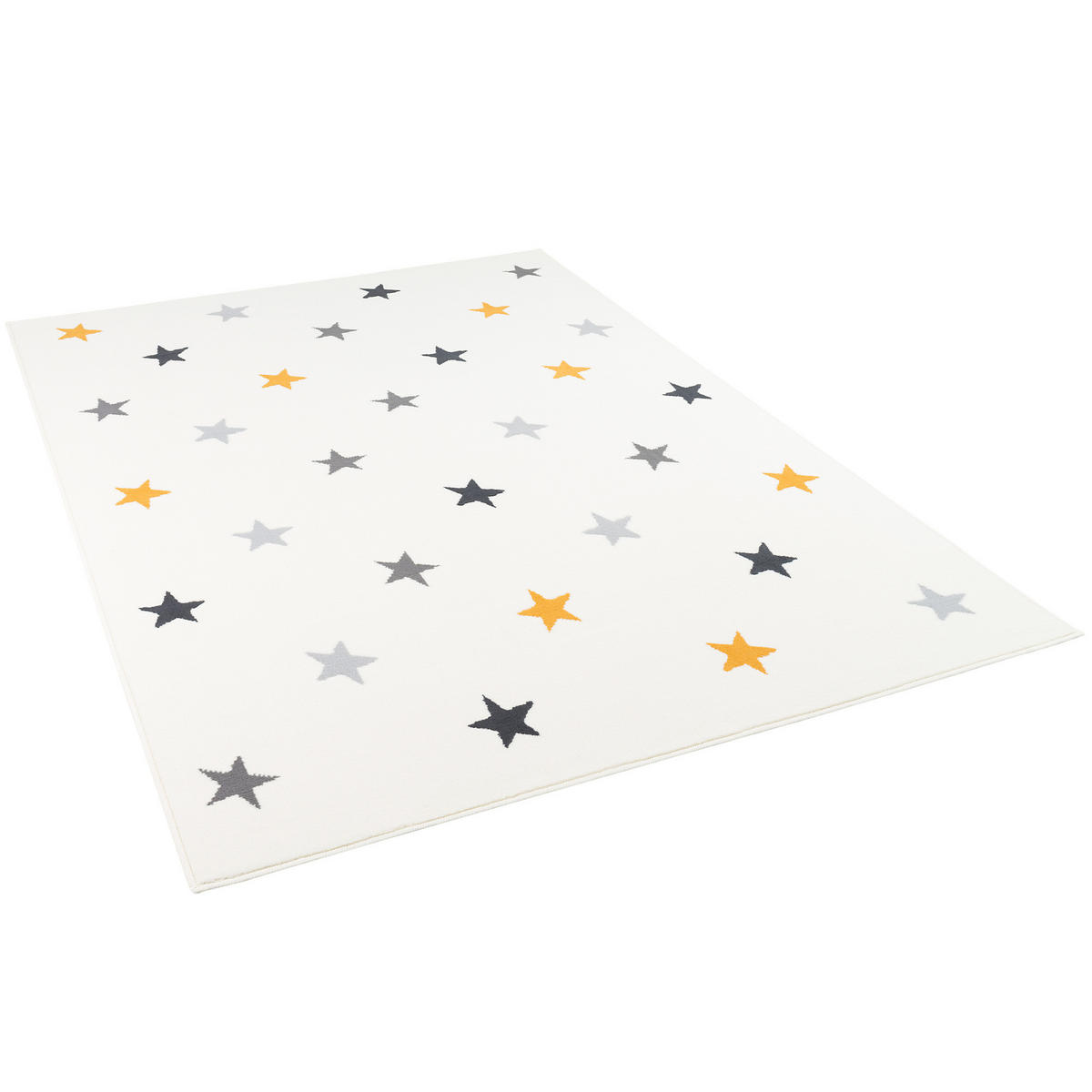 KINDER UND JUGEND TEPPICH TRENDLINE STERNE MIX - Creme, Textil (140/200cm) - Pergamon