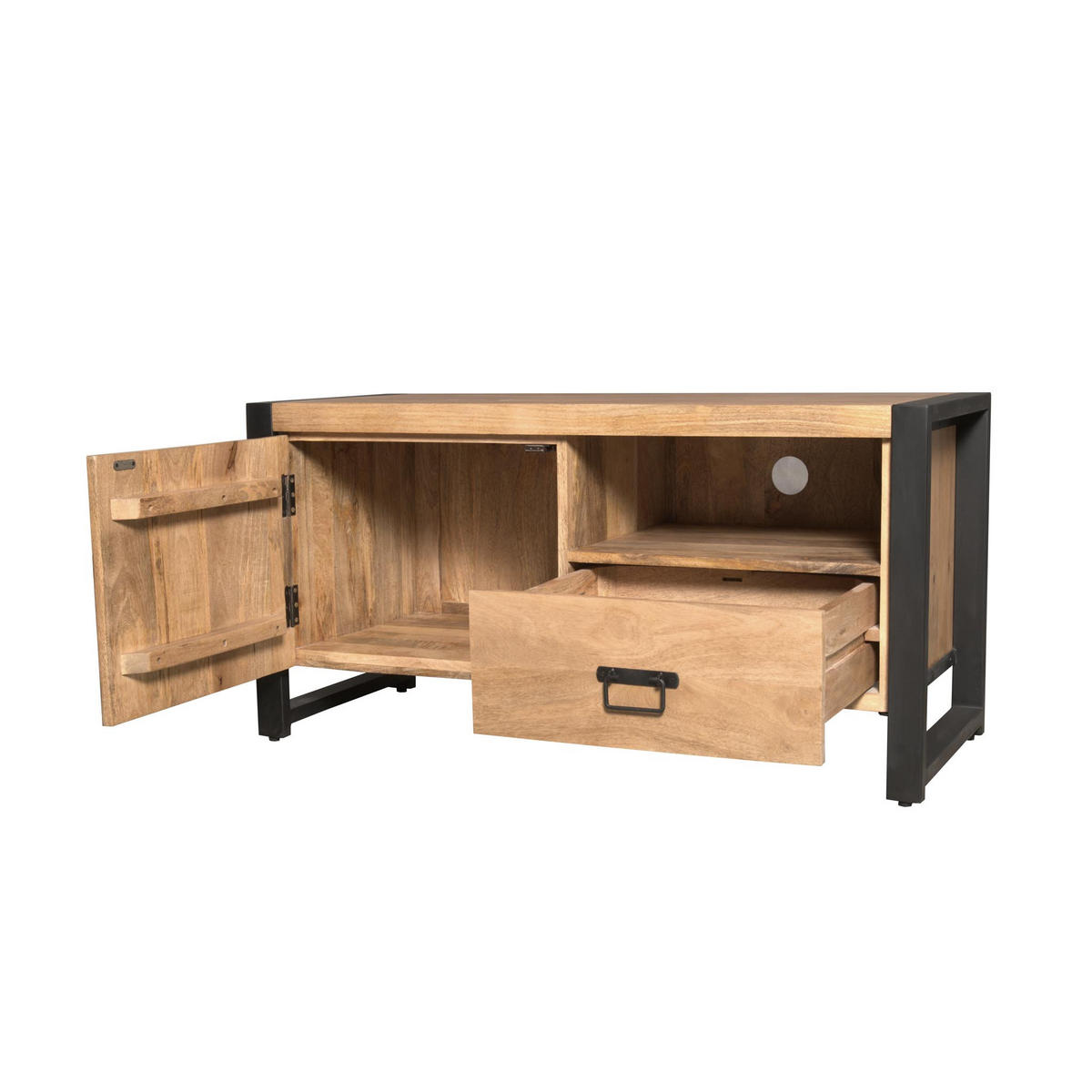 TV-MÖBEL Britt Braun 45/110/55 cm - Braun, Holz (110/55/45cm) - Starfurn