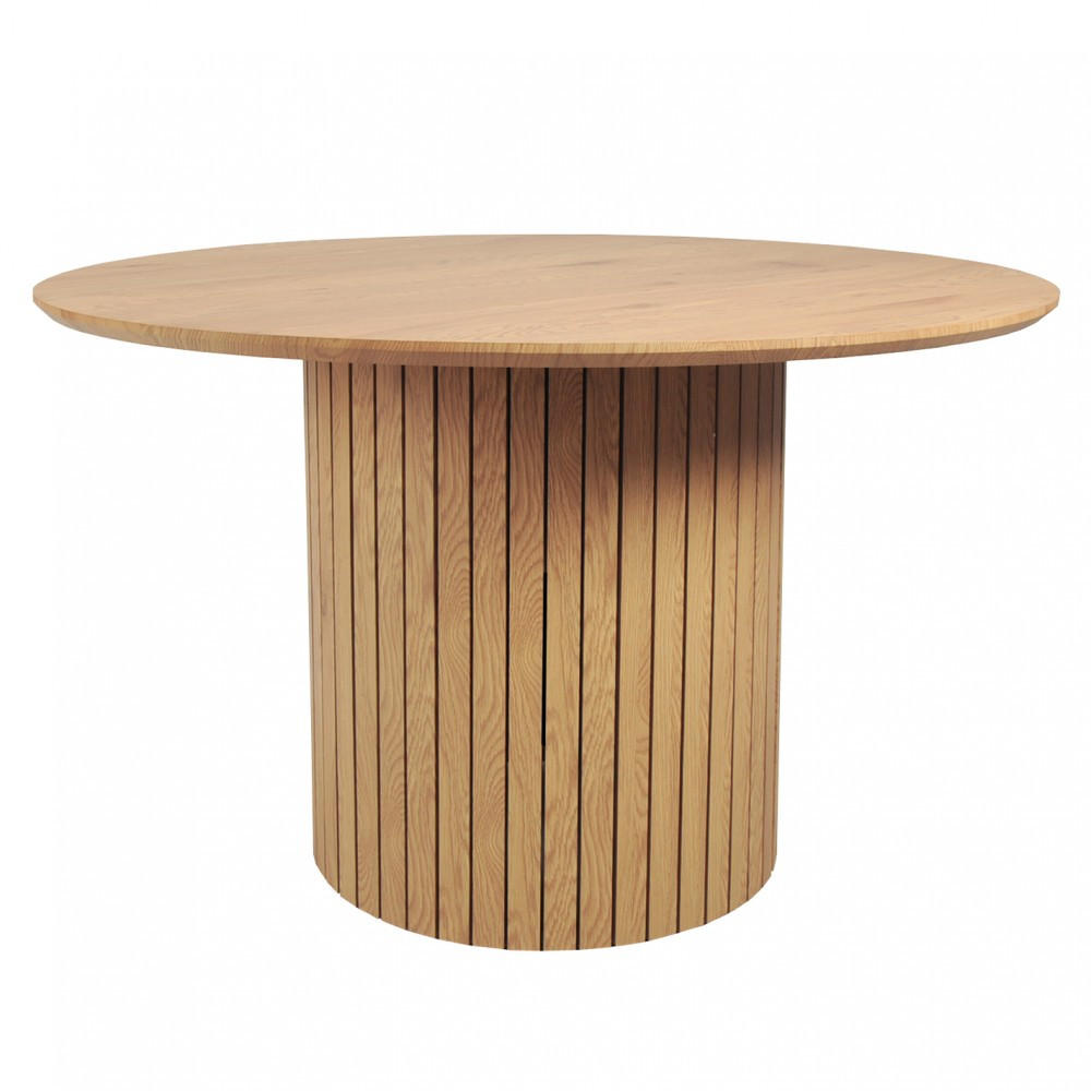 ESSTISCH BAHIA / Durchmesser120cm - Wildeiche Dekor - Eiche Artisan, Holzwerkstoff (120/120/77cm) - Weber Industries
