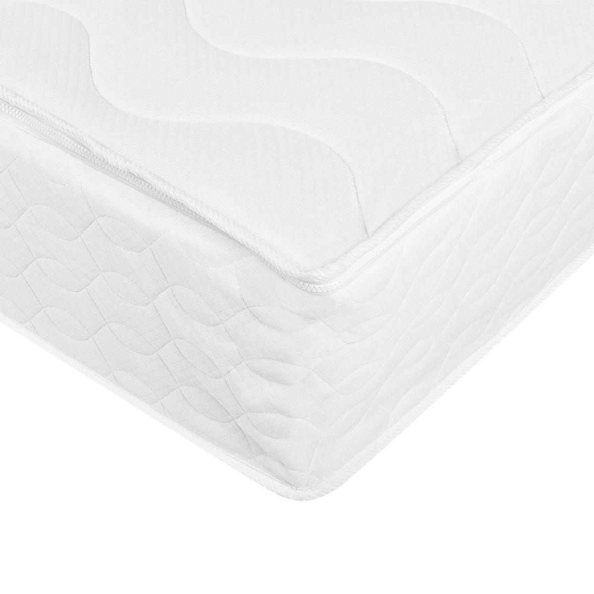 WASSERBETTBEZUG 140/200 cm Weiß Pure - Weiß, Textil (140/200cm) - Beliani