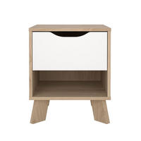 NACHTTISCH, Ikast, Eiche, Holzwerkstoff, 41 x 40 x 48 cm - Eichefarben, Holzwerkstoff (41/48/40cm) - ebuy24