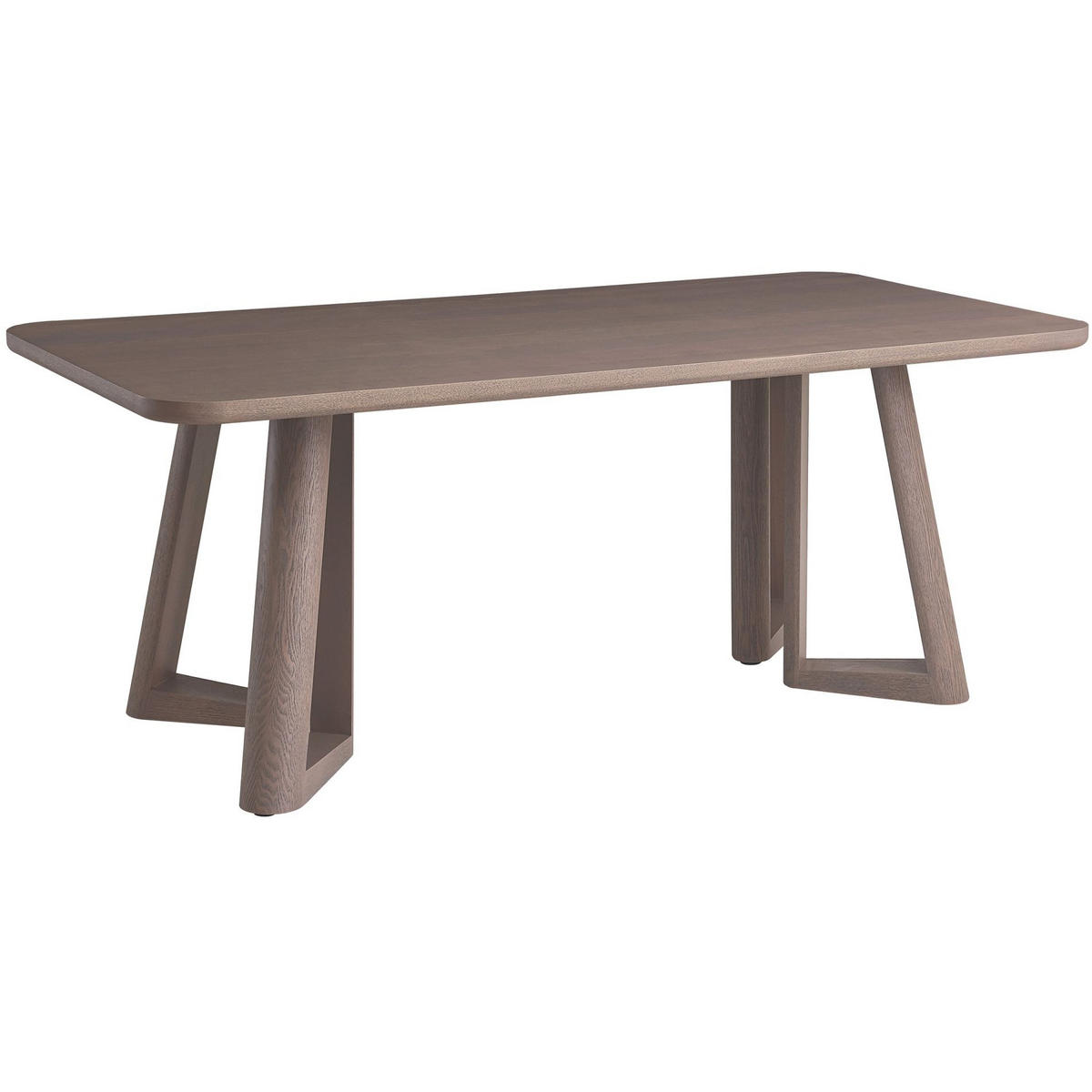 ESSTISCH Alisser Nussbaum-Furnier 200 x 100 cm - Nussbaumfarben, Holzwerkstoff (100/200/76cm) - Selsey