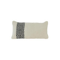 DEKOKISSEN Matiana Weiß 60/30/10 cm - Weiß, Textil (30/60cm) - Light & Living