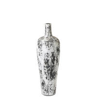 VASE RUBY Schwarz - Schwarz, Keramik (80cm) - J-Line