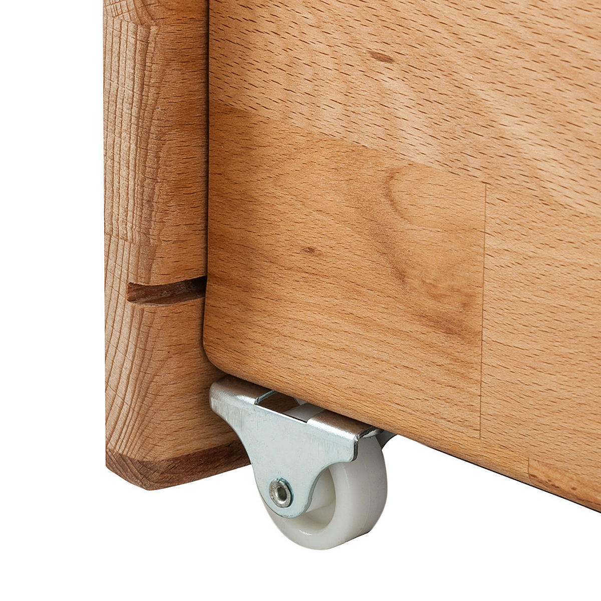 BETTKASTEN - Kernbuche massiv - Kernbuche, Holz - home24