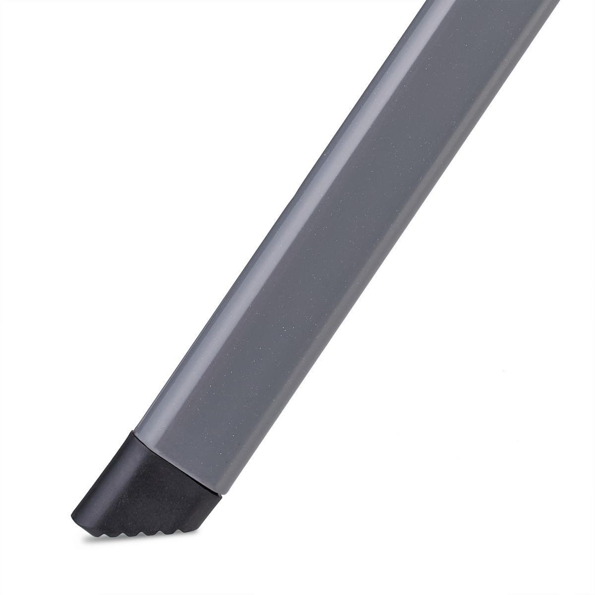 KLAPPTISCH - Grau, Kunststoff/Metall (62/62/73cm) - Relaxdays