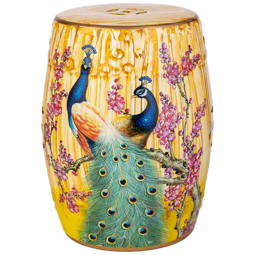 Wanderlust Hocker, Mehrfarbig 33x44.5x33 cm