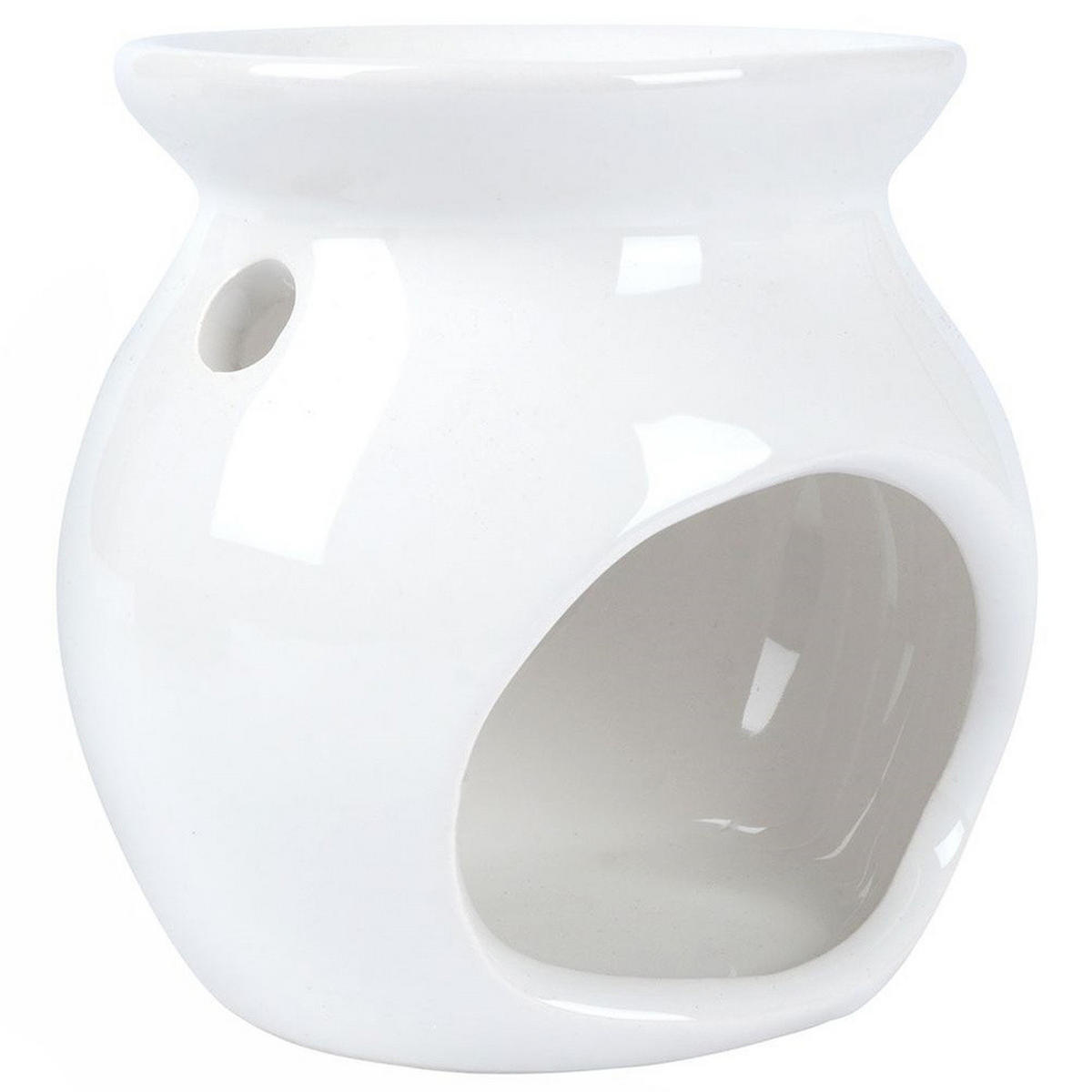 AROMALAMPE Set weiß - Weiß, Keramik (7.5/8/7.5cm) - Excellent Houseware