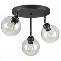 DECKENLEUCHTE HAGEN - Transparent, Glas/Metall (35/35/35cm) - kiki design