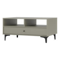 COUCHTISCH TORINO 100,2/48,5/65 cm Hellgrün - Hellgrün, Holzwerkstoff (65/100.2/48.5cm) - MASSENO