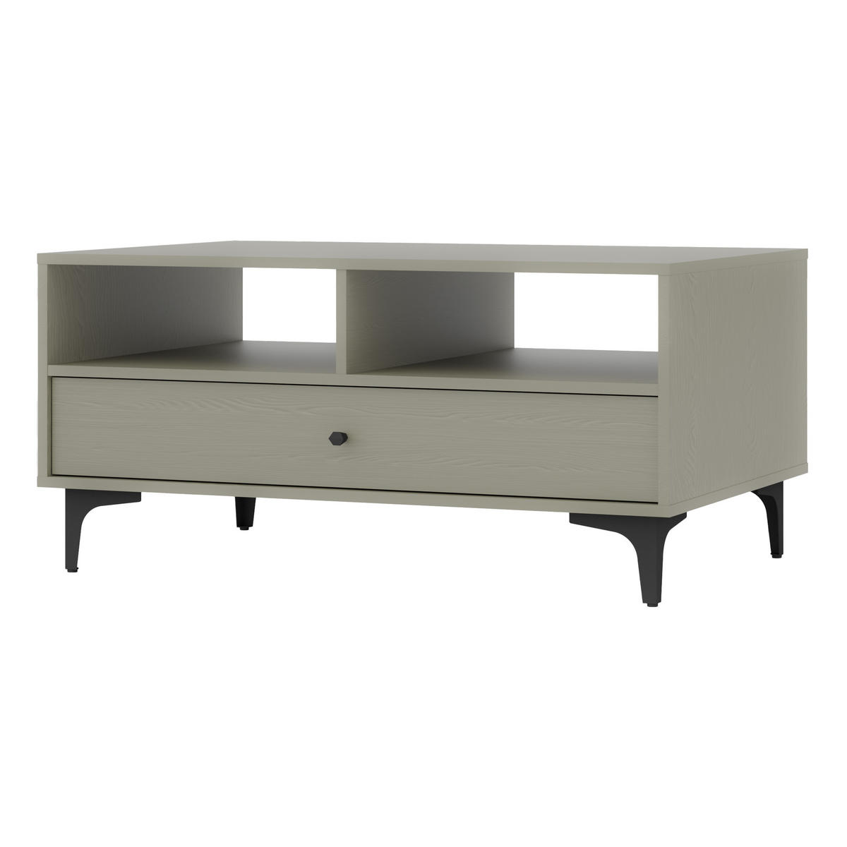 COUCHTISCH TORINO 100,2/48,5/65 cm Hellgrün - Hellgrün, Holzwerkstoff (65/100.2/48.5cm) - MASSENO