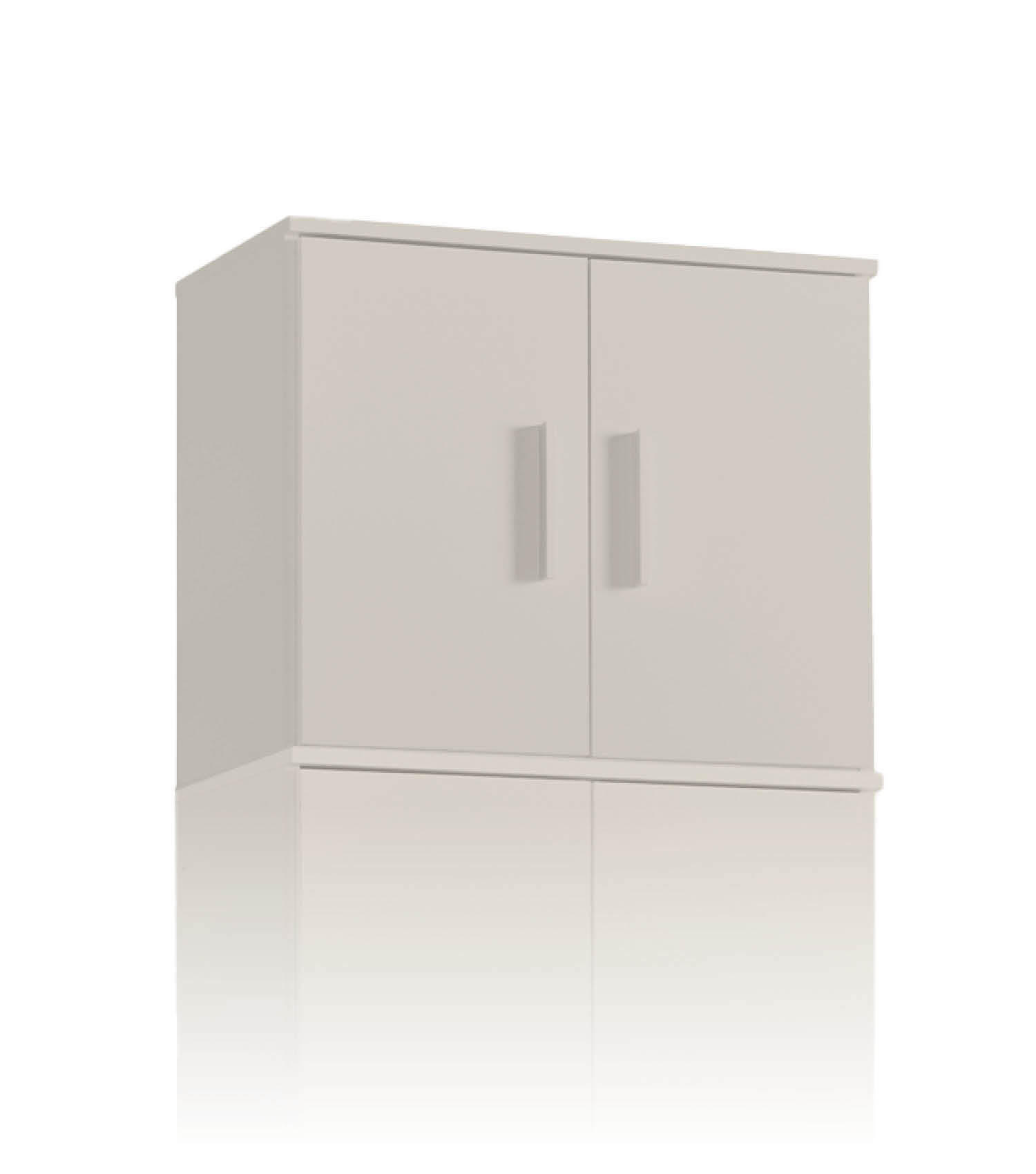 MEHRZWECKSCHRANK AUFSATZT Der Turm - Beige, Holzwerkstoff (60/50/34.5cm) - Mokebo