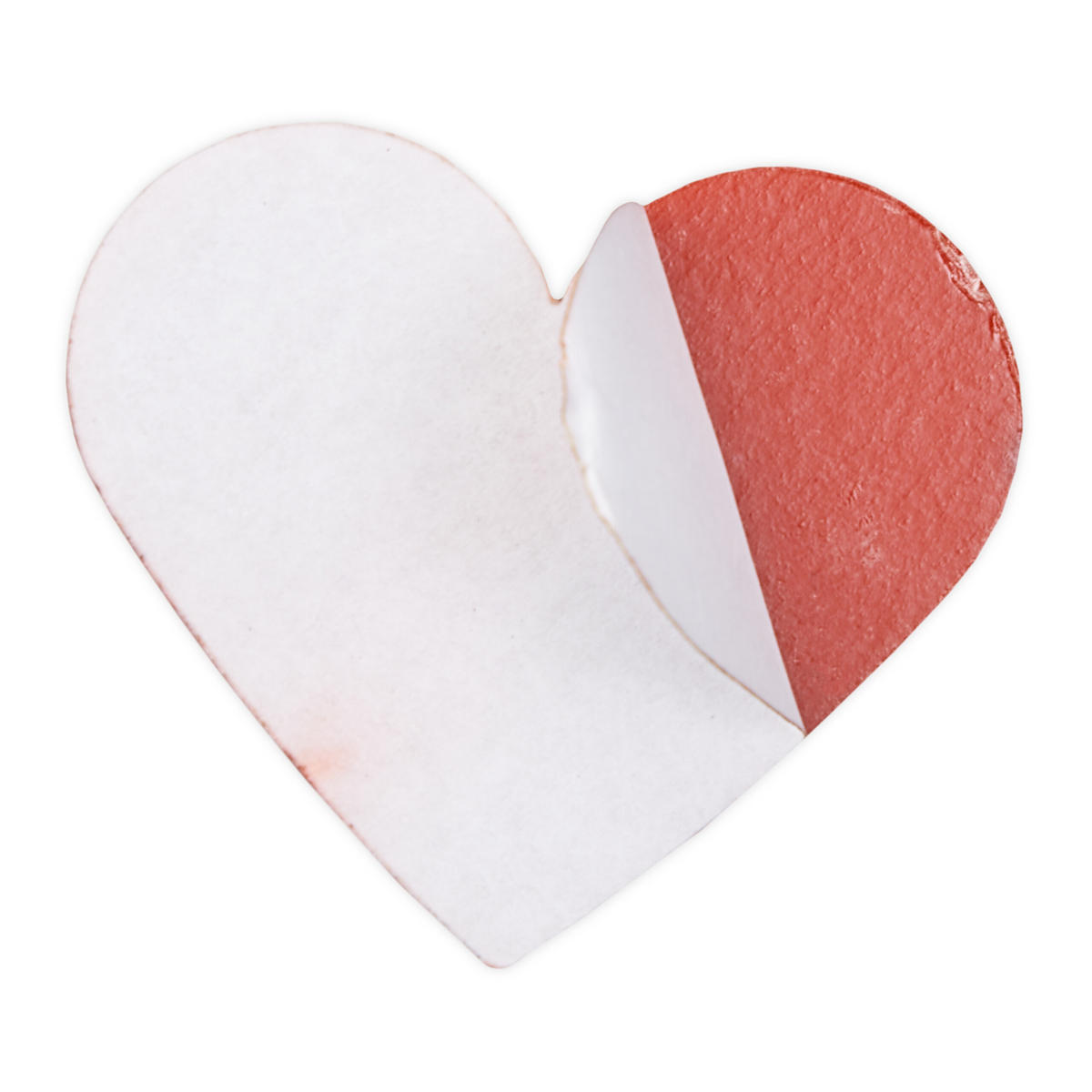 DIY-WANDUHR - Rot, Kunststoff/Metall (100/100/3.5cm) - Relaxdays